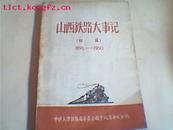 山西铁路大事记（初稿）1896年-1960年（61年初版）“图”