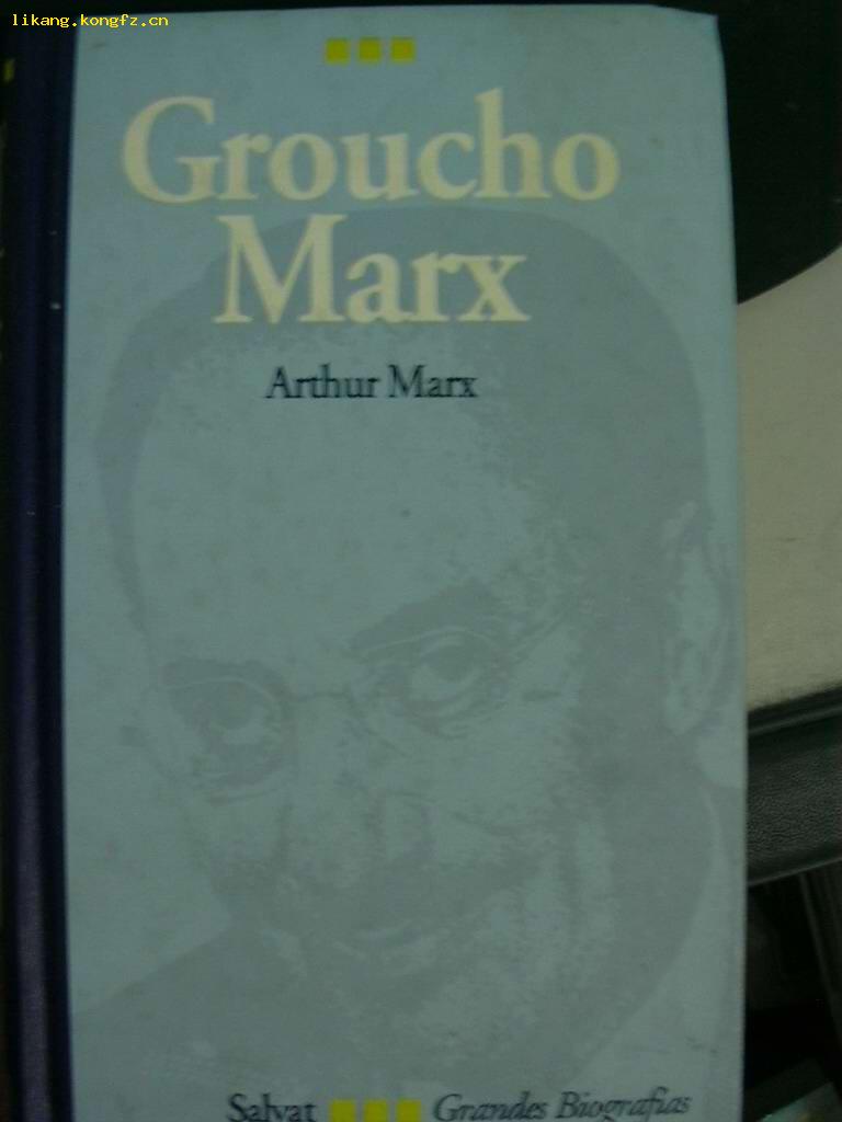 外文原版书籍:Groucho  MARX arthur marx(荔康编号DD6)