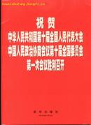 祝贺中华人民共和国第十届全国人民代表大会中国人民政治协商会议第十届全国委员会第一次会议胜利召开(16开彩色照片60张)包邮