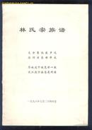 林氏宗族谱(98年16开自印本)