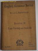 1916年英国伦敦英文原版［EASY PARSING AND ANALYSIS］油布封面