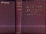 1921年英文原版  SECRETS OF THE BALKANS 文泉老版书屋精40801-22A本书不打折