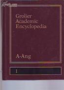 【Grolier Academic Encyclopedia】（格罗里埃学术百科全书）  2002年 全套【1--21册】道林纸 彩色插图  真皮面 英文原版