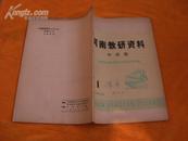 创刊号-河南教研资料（中语版）1980年第1期