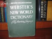 Webster’s  NEW WORLD DICTIONARY  2ond college ed.