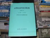 山西农业合作史大事记卷【16开精总卷第三卷】1942-1990