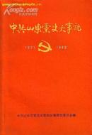 中共山东党史大事记<1921--1949>  1986年一版一印 硬精装