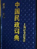 中国民政词典 崔乃夫 主编 上海辞书版十成品