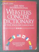 THE NEW INTERNATIONAL WEBSTER＇S CONCISE DICTIONARY OF THE ENGLISH LANGUAGE