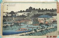 日本安藤广重(1797-1856)浮世绘22-34