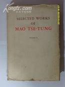 Selected works of Mao tse-tung(Volume 1)毛泽东选集(第一卷)