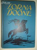 民国原版外文小说：<LORNA DOONE> 洛娜·杜恩 （大32开精装 内多版画插图）