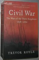 英文原版书 The Civil War: The War of the Three Kingdoms 英国内战