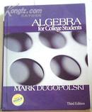 大学生代数学（彩色印刷） Algebra for College Students Thrid Edition