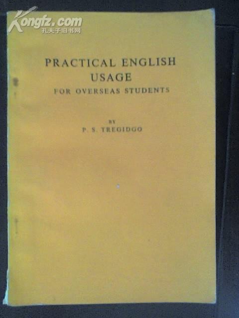 PRACTICAL ENGLISH USAGE for overseas students by P.S.Tregidgo