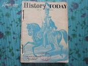 今日历史：HISTORY TODAY（世界上第一本历史杂志，1951年1月开始在伦敦每月出版。本书为1958年7-12期6本合订，有很多珍贵图片.）