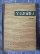 宁夏地质概论 附图版32页（1989年一版一印布脊精装600册 非馆藏 9品）