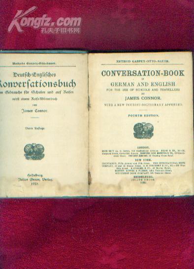 德语和英语会话---CONVERSATION-BOOK IN GERMAN AND ENGLISH