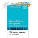 Human Resource Management:ethics and employment