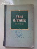 江苏南部种子植物检索表 精装 大32开 一版一印 仅印1360册