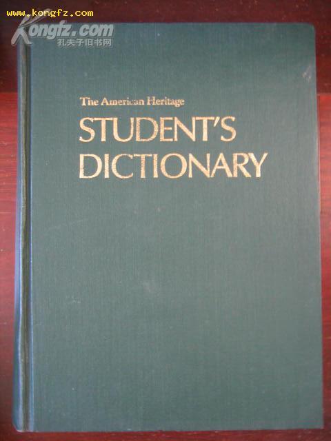 THE AMERICAN HERITAGE STUDENT\"S DICTIONARY