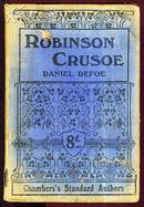 ROBINSON  CRUSOE(鲁宾逊漂流记) 民国时期英文原版! 精装32开本.书内带精美插图多幅!