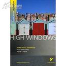 英文原版书 High Windows (York Notes Advanced)