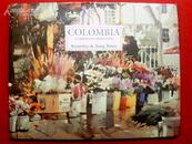 COLOMBIA   （16开精装+护封外文画册，签赠本 见图）