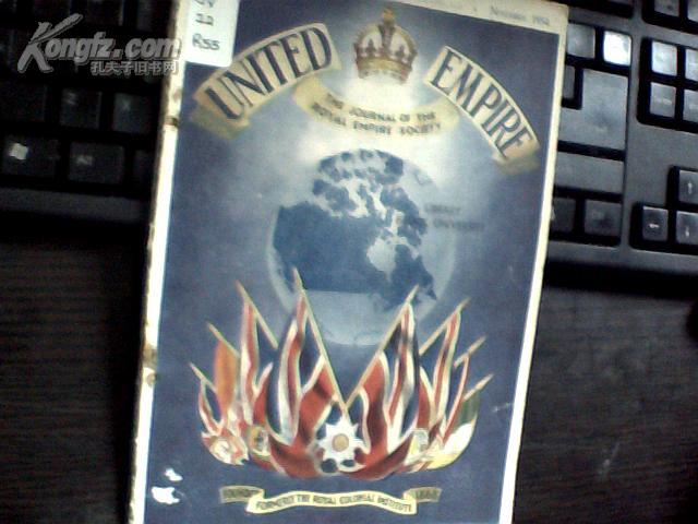 United Empire(1934年英国皇家杂志《联合帝国》，存1册）