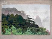 NO11 八十年代水粉画《写生风景》