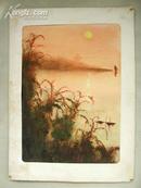 NO01八十年代水彩画《写生风景》韵味十足 富有美感和诗意