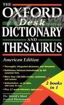 进口原装 The Oxford Desk Dictionary and Thesaurus