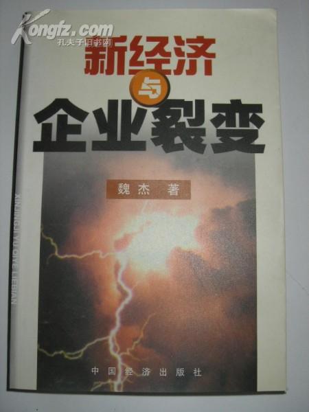 新经济与企业裂变（魏杰著 2000年1版1印）
