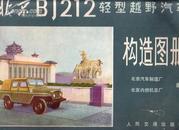 北京BJ212轻型越野气车构造图册 （彩色图片）