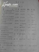 60年代油印本----《太平天国、捻军、义和团论文目录》一册全