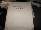 华北地区精神病防治会议资料汇编（1975年