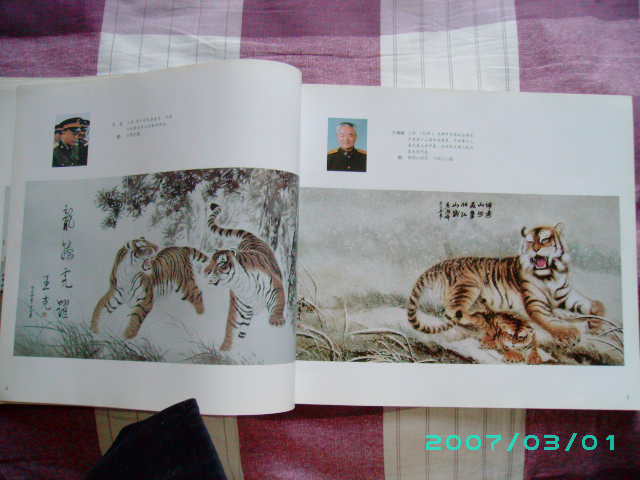 百将书虎（纪念抗日战争胜利暨世界反法西斯战争胜利六十周年）（有总策划 郭玉水赠书 印章 签名）