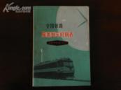 【**铁路时刻表】《全国铁路旅客列车时刻表》（1974年6月修订版）扉页：毛主席语录