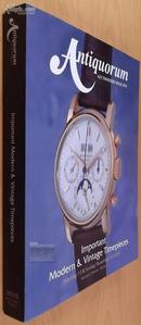 安帝古伦拍卖图录 Antiquorum：Important Vintage & Modern Timepieces 2010.11 Geneva 英文原版、彩色图文本