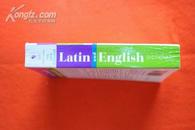 Latin & English Dictionary 拉-英词典 最新修订版，英文原版