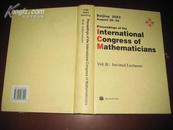 英文原版 Proceedings of the International Congress of Mathematicians Vol. III : Invited Lectures 国际数学家大会　16开精装