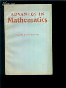 外文书：ADVANCES IN MATHEMATICS 【英】  商品如图