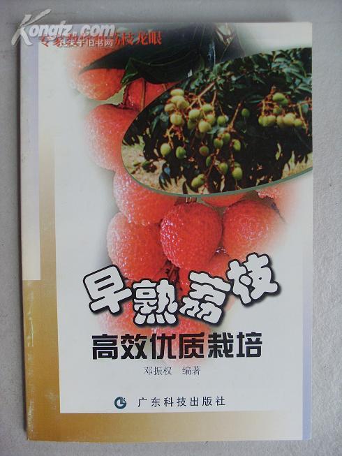早熟荔枝高效优质栽培--广东“农家书屋”系列