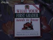 K2597 《WHAT YOUR FIRST GRADER NEEDS TO KNOW》翻译：你的一年级学生需要知道