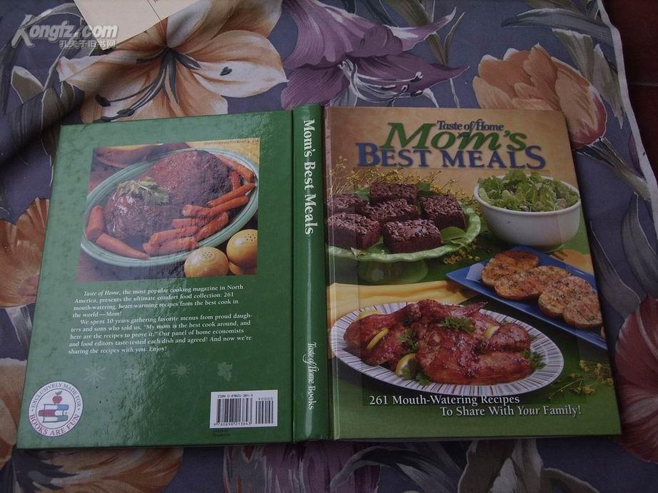 K2724 《Taste of Home Mom\'s BEST MEALS》翻译：品尝妈妈做的最好的餐点