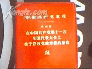 第十一次全国代表大会上关于修改 党章的报告