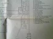 【极罕】民国超大开本地图：国立北平故宫博物院平面全图（104.5*148CM）