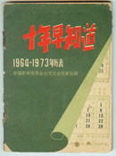 1964年版【十年早知道】1964-1973年历表