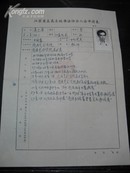 八十年代《江苏省直属系统书法协会入会申请表》----吴元奎手迹