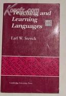 《 Teaching and Learning Languages 》Earl W.Stevick 著